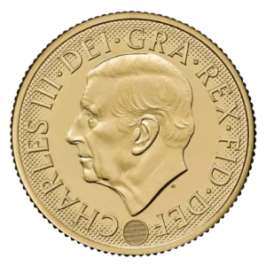 7.99 гр.  Златна Монета Британски Суверен Чарлс lll
