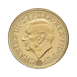 7.99 гр.  Златна Монета Британски Суверен Чарлс lll