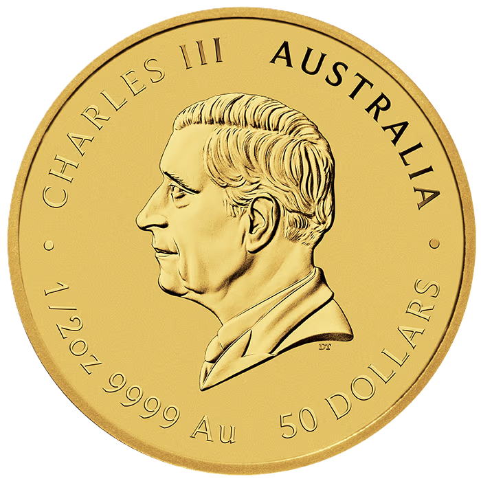 (1/2 oz) 15.55 grams Australian Lunar Year 2025 Gold Coin